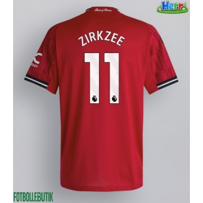 Manchester United Joshua Zirkzee #11 Hemmatröja 2025-26 Kortärmad